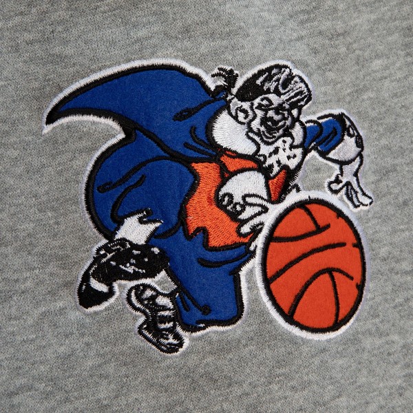 Спортивные штаны New York Knicks Mitchell & Ness Team Origins Fleece - Heather Gray