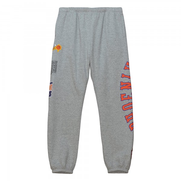 Спортивные штаны Phoenix Suns Mitchell & Ness Team Origins Fleece - Heather Gray