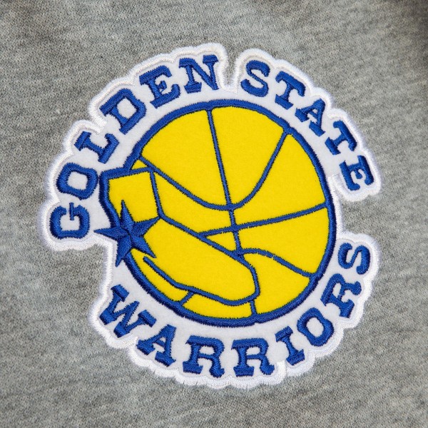 Спортивные штаны Golden State Warriors Mitchell & Ness Team Origins Fleece - Heather Gray