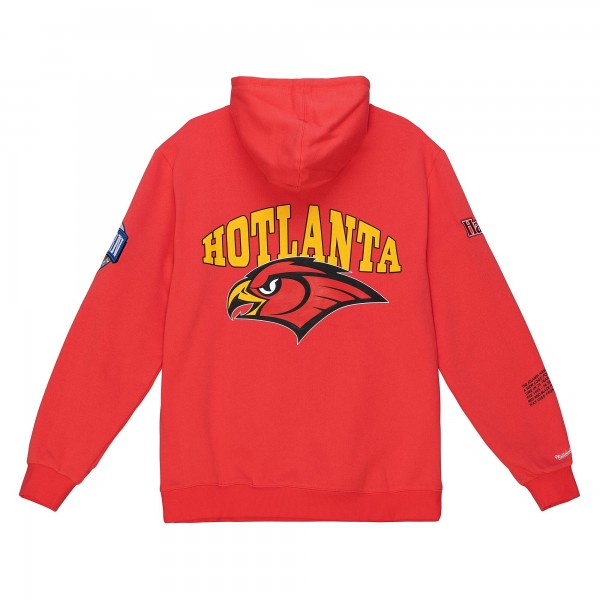 Толстовка Atlanta Hawks Mitchell & Ness Team Origins Fleece - Red