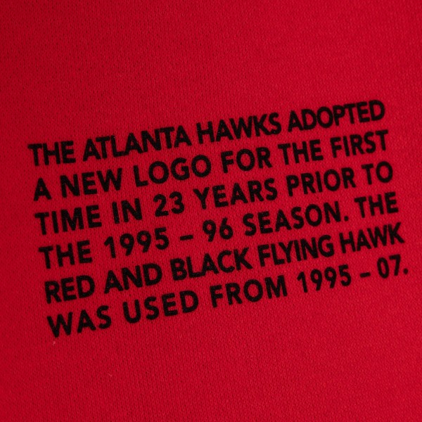 Толстовка Atlanta Hawks Mitchell & Ness Team Origins Fleece - Red