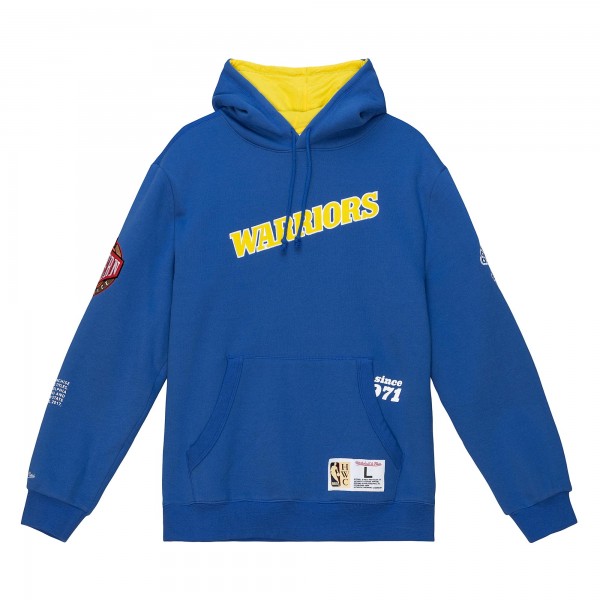 Толстовка Golden State Warriors Mitchell & Ness Team Origins Fleece - Royal