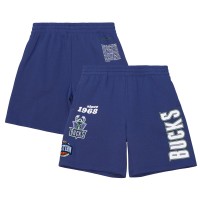 Шорты Milwaukee Bucks Mitchell & Ness Team Origins Fleece - Purple
