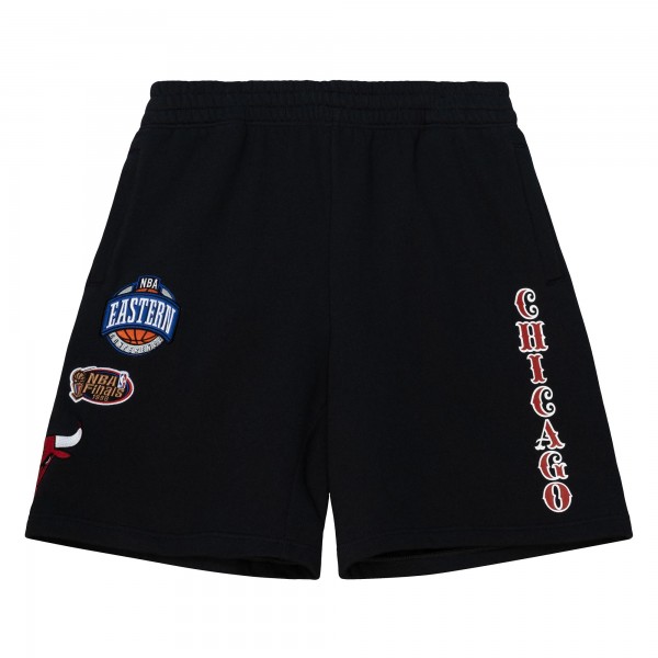 Шорты Chicago Bulls Mitchell & Ness Team Origins Fleece - Black