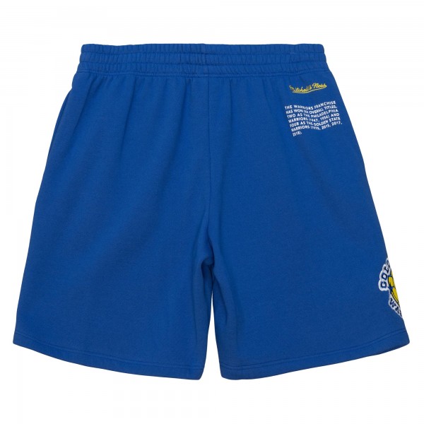 Шорты Golden State Warriors Mitchell & Ness Team Origins Fleece - Royal