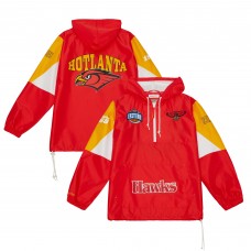 Куртка на короткой молнии Atlanta Hawks Mitchell & Ness Team Origins - Red
