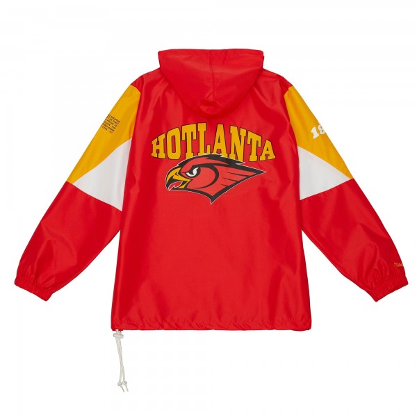 Куртка на короткой молнии Atlanta Hawks Mitchell & Ness Team Origins - Red