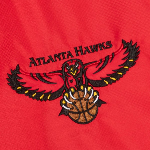 Куртка на короткой молнии Atlanta Hawks Mitchell & Ness Team Origins - Red