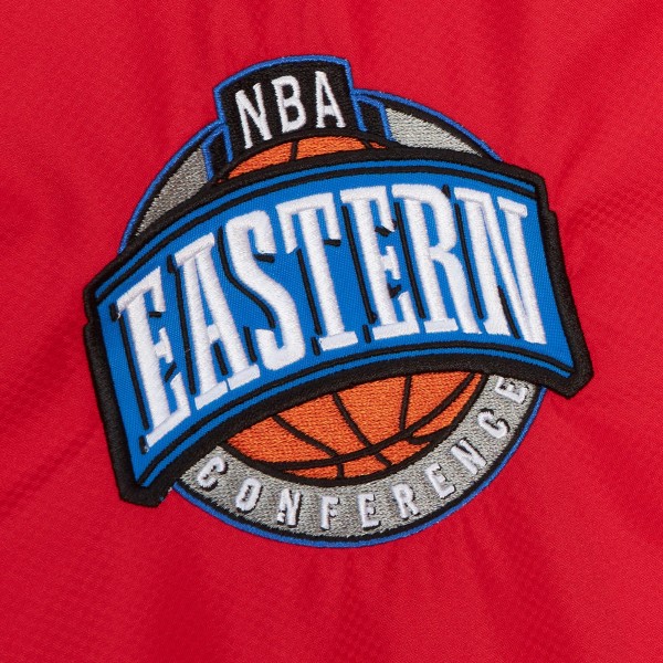 Куртка на короткой молнии Atlanta Hawks Mitchell & Ness Team Origins - Red