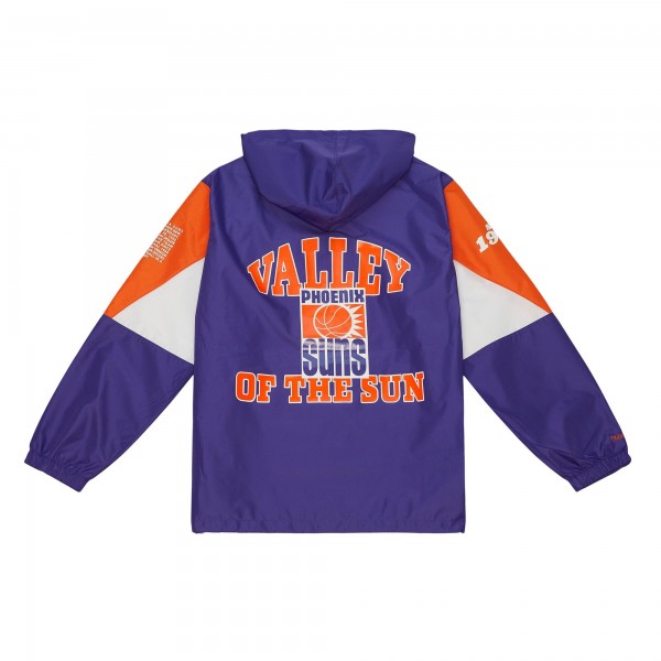 Куртка на короткой молнии Phoenix Suns Mitchell & Ness Team Origins - Purple