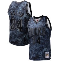 Игровая форма  Ray Allen Milwaukee Bucks Mitchell & Ness Hardwood Classics 1996-97 Tie-Dye Swingman - Black