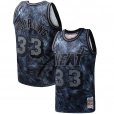 Игровая форма  Alonzo Mourning Miami Heat Mitchell & Ness Unisex Hardwood Classics 1996-97 Tie-Dye Swingman - Black