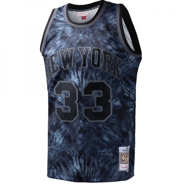Игровая форма  Patrick Ewing New York Knicks Mitchell & Ness Hardwood Classics 1991-92 Tie-Dye Swingman - Black