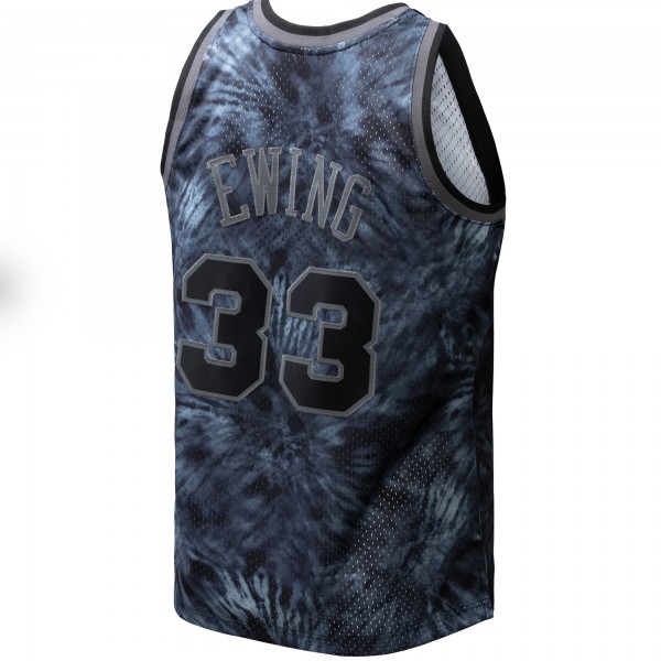 Игровая форма  Patrick Ewing New York Knicks Mitchell & Ness Hardwood Classics 1991-92 Tie-Dye Swingman - Black