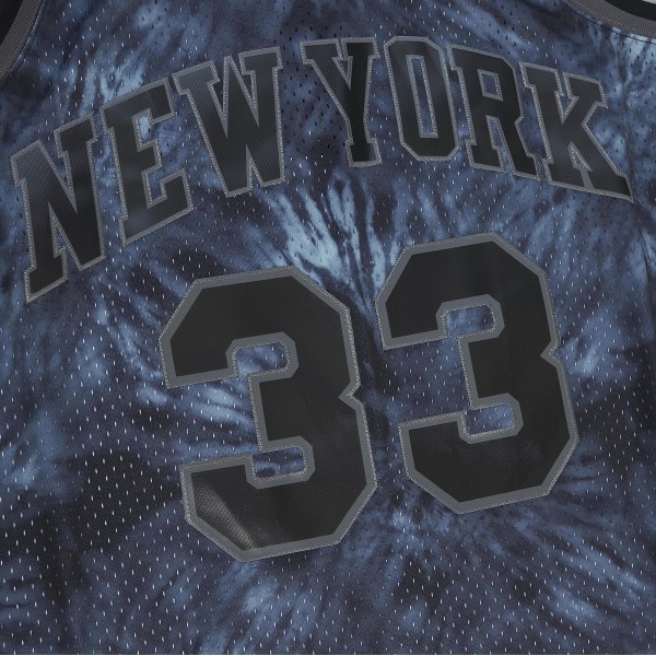 Игровая форма  Patrick Ewing New York Knicks Mitchell & Ness Hardwood Classics 1991-92 Tie-Dye Swingman - Black