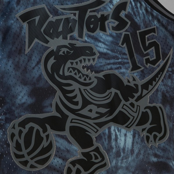 Игровая форма  Vince Carter Toronto Raptors Mitchell & Ness Hardwood Classics 1998/99 Tie-Dye Swingman - Black