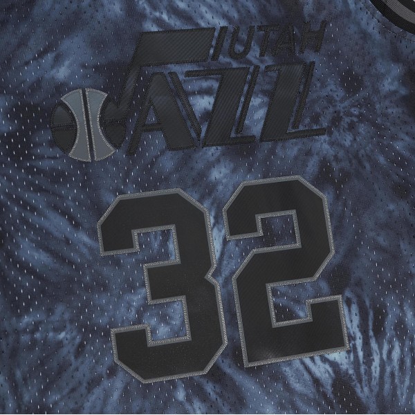 Игровая форма  Karl Malone Utah Jazz Mitchell & Ness Hardwood Classics 1991/92 Tie-Dye Swingman - Black