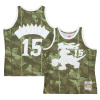 Игровая форма  Vince Carter Toronto Raptors Mitchell & Ness Hardwood Classics 1998/99 Ghost Green Swingman - Camo