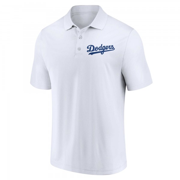 Los Angeles Dodgers Fanatics Royal/White Two-Pack Logo Lockup Polo Set
