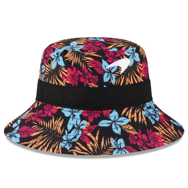 Панама McLaren F1 Team New Era 2023 F1 Miami Grand Prix Floral - Black