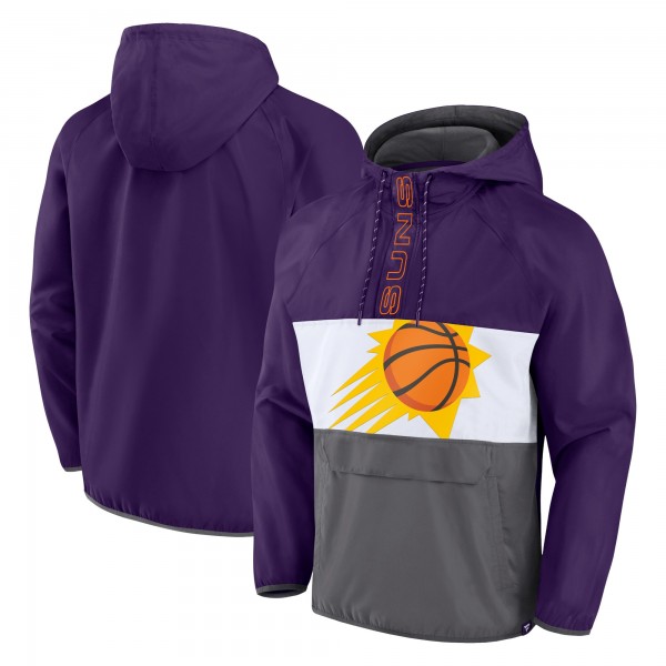 Куртка Phoenix Suns Anorak Flagrant Foul Color-Block Raglan - Purple/Gray