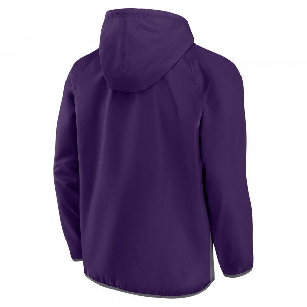 Куртка Phoenix Suns Anorak Flagrant Foul Color-Block Raglan - Purple/Gray