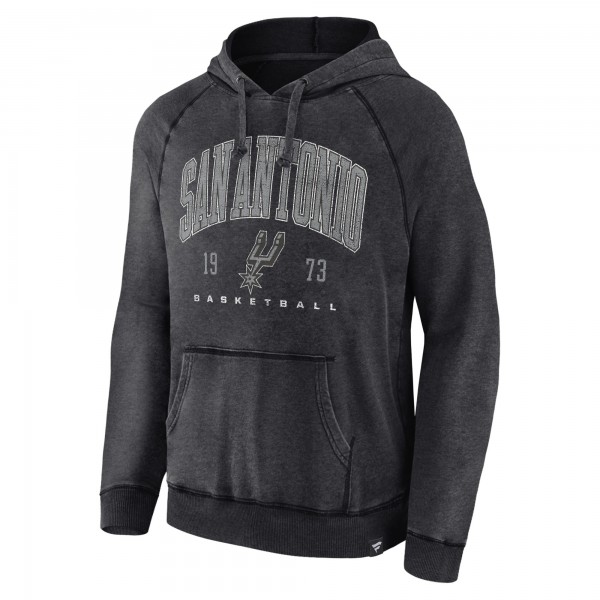 Толстовка San Antonio Spurs Foul Trouble Snow Wash Raglan - Heather Charcoal