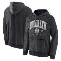 Толстовка Brooklyn Nets Foul Trouble Snow Wash Raglan - Heather Charcoal