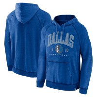Толстовка Dallas Mavericks Foul Trouble Snow Wash Raglan - Heather Blue