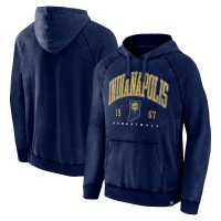 Толстовка Indiana Pacers Foul Trouble Snow Wash Raglan - Heather Navy