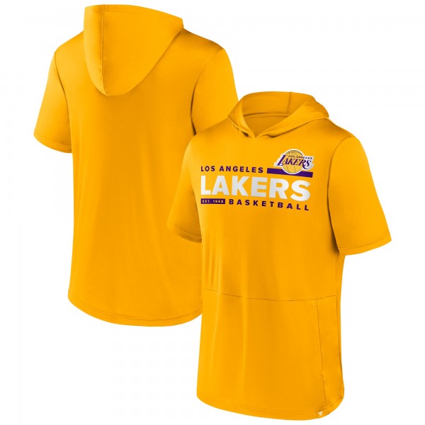 Футболка с капюшоном Los Angeles Lakers Possession - Gold