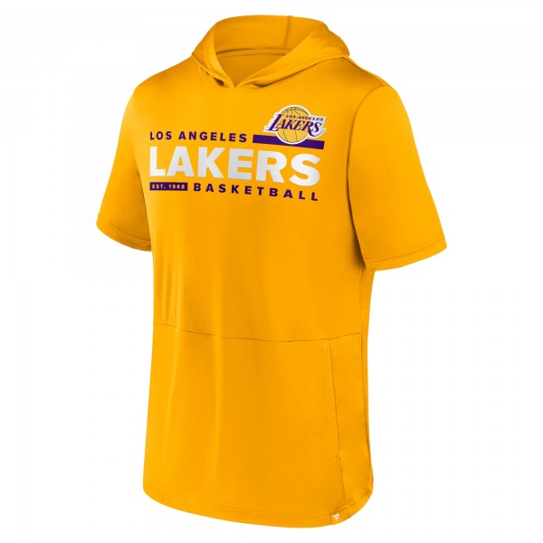 Футболка с капюшоном Los Angeles Lakers Possession - Gold