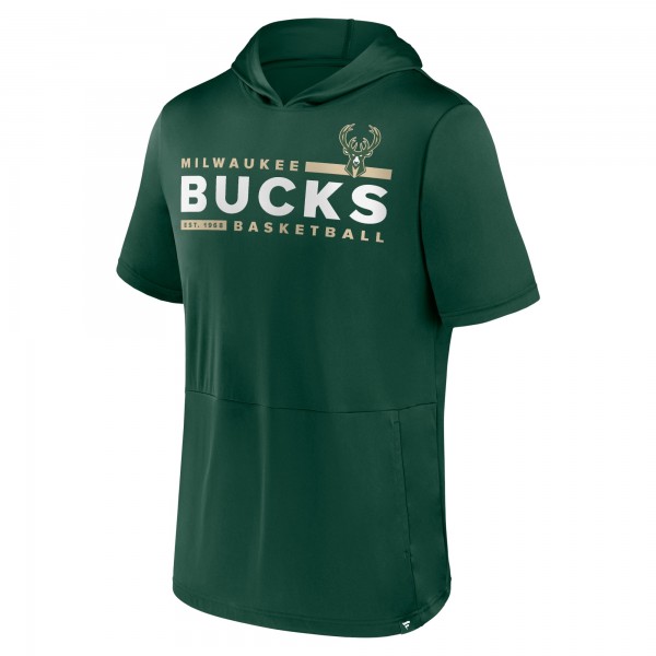 Футболка с капюшоном Milwaukee Bucks Possession - Hunter Green