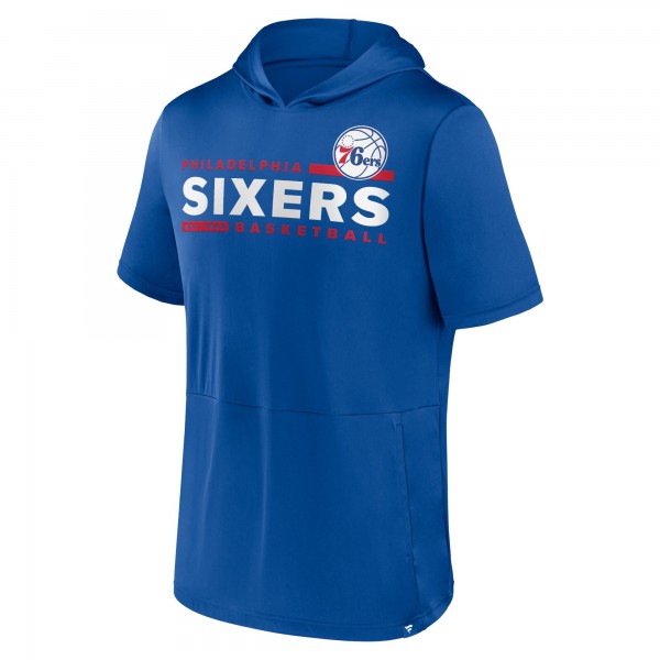 Футболка с капюшоном Philadelphia 76ers Possession - Royal