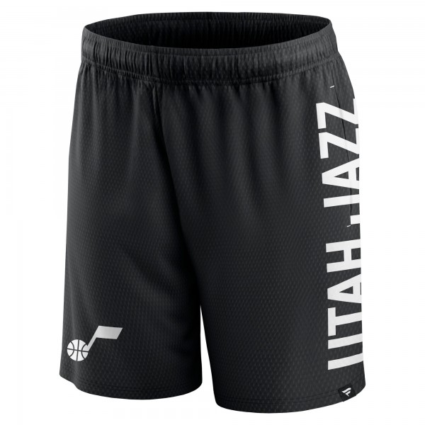 Шорты Utah Jazz Post Up Mesh - Black
