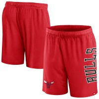 Шорты Chicago Bulls Post Up Mesh - Red