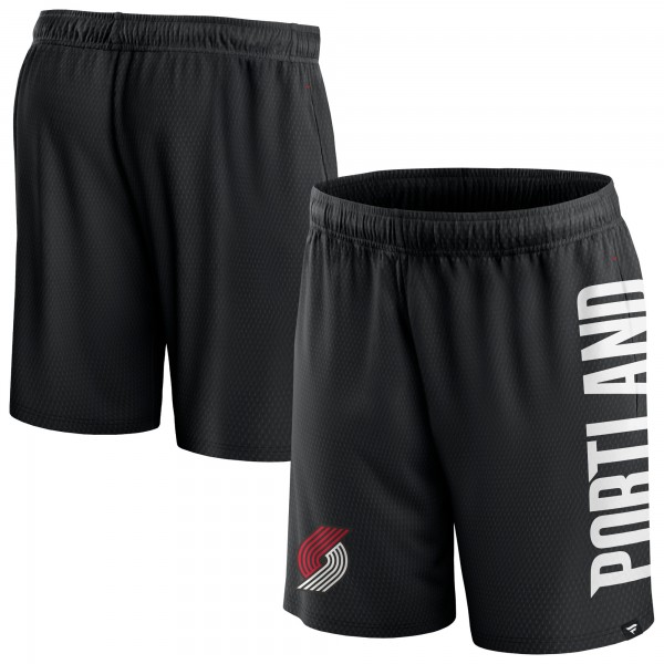 Шорты Portland Trail Blazers Post Up Mesh - Black