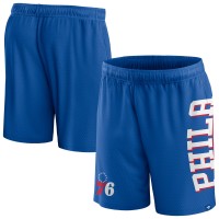 Шорты Philadelphia 76ers Post Up Mesh - Royal