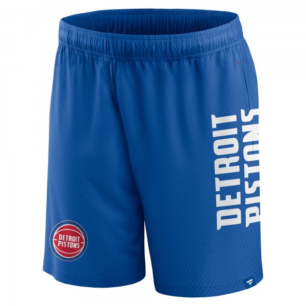 Шорты Detroit Pistons Post Up Mesh - Blue