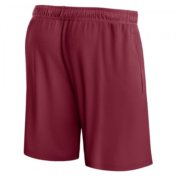 Cleveland Cavaliers Fanatics Wine Post Up Mesh Shorts