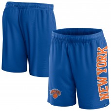 Шорты New York Knicks Post Up Mesh - Blue
