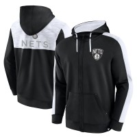 Толстовка на молнии Brooklyn Nets Rainbow Shot - Black