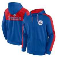 Толстовка на молнии Philadelphia 76ers Rainbow Shot - Royal