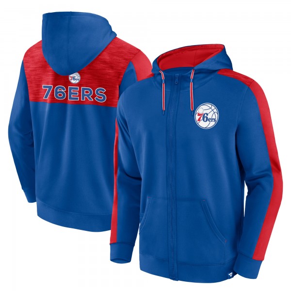 Толстовка на молнии Philadelphia 76ers Rainbow Shot - Royal