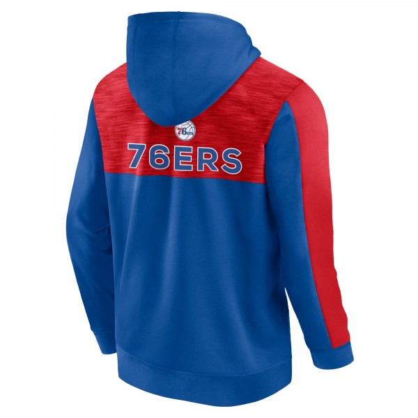 Толстовка на молнии Philadelphia 76ers Rainbow Shot - Royal