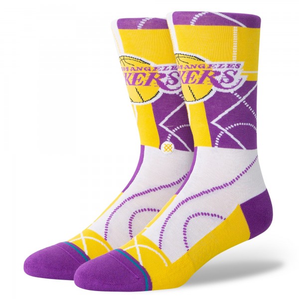 Носки Los Angeles Lakers Stance NBA Zone Crew