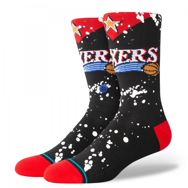 Носки Philadelphia 76ers Stance Overspray Crew