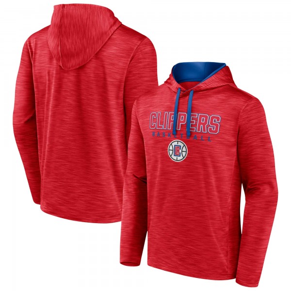 Толстовка LA Clippers Fast Break - Heather Red