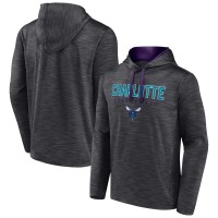 Толстовка Charlotte Hornets Fast Break - Heather Charcoal