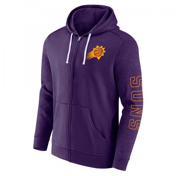 Толстовка на молнии Phoenix Suns Offensive Line Up - Purple